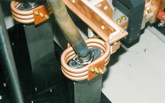 Brazing close up