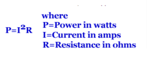 Resistive Heating