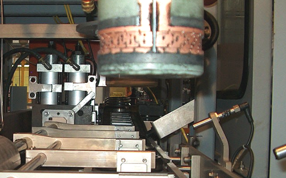 Heat Treat Lift Rotate Transmission Outer Step Hardening