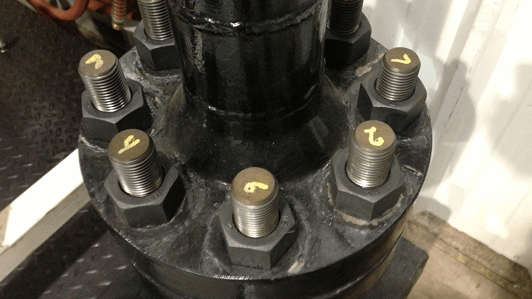 Bolting Vertical Bolted Flange