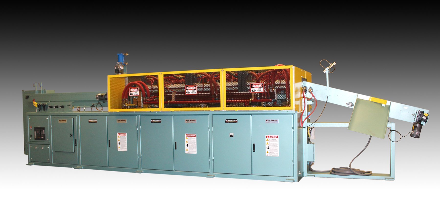 Ajax TOCCO Supplies Induction Billet Heating System At Bonney Forge