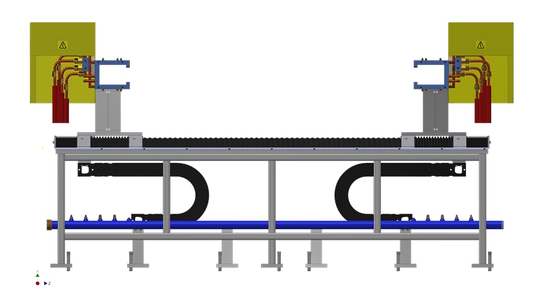 Strip Heating Edge Heater graphic trimming